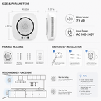Smart Wi-Fi Natural Gas Detector Alarm gas safety automation product image 8