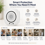 Smart Wi-Fi Natural Gas Detector Alarm gas safety automation product image 5