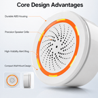Smart Wi-Fi Siren Alarm with Flashing Light smart irrigation product image 6