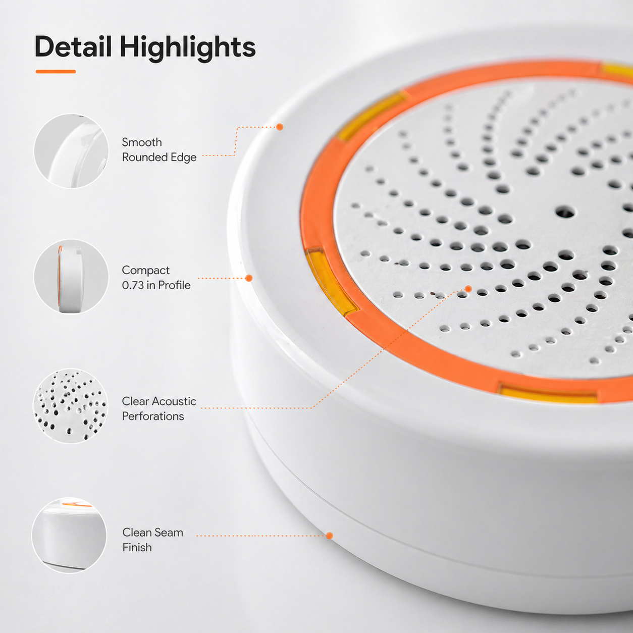 Smart Wi-Fi Siren Alarm with Flashing Light smart irrigation product image 7