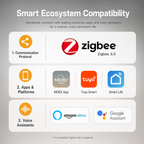 Solar Zigbee Window Opener window and curtain automation product image 9