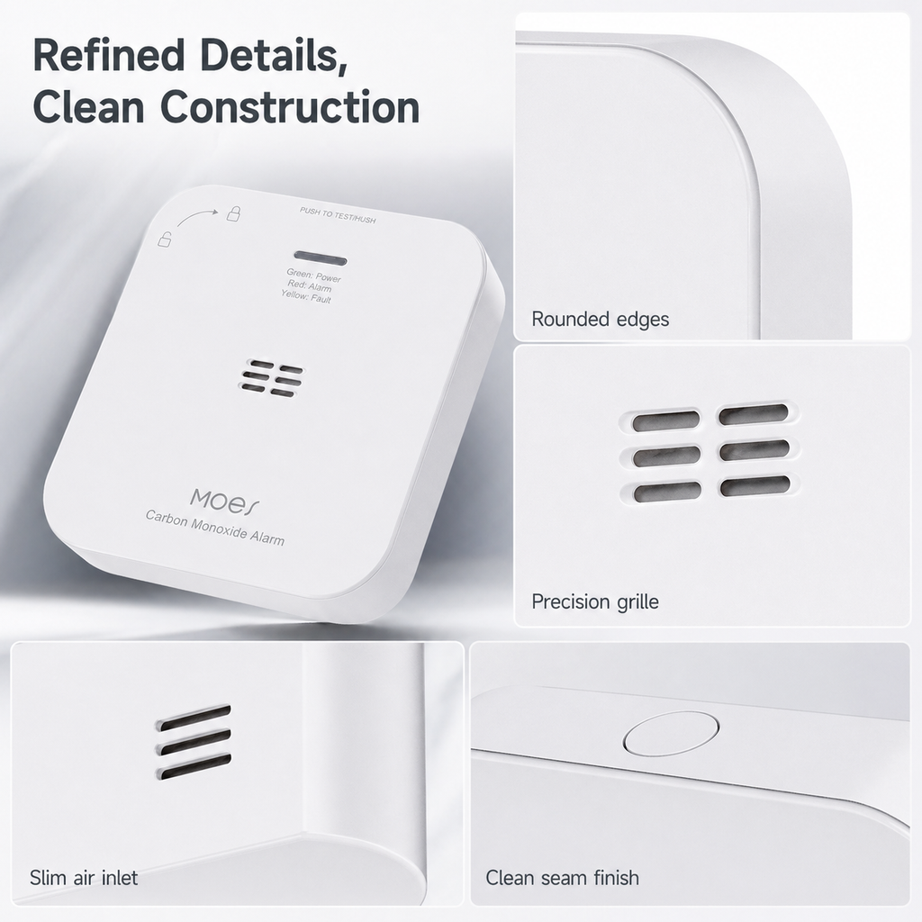 Zigbee Carbon Monoxide Detector Alarm smart irrigation product image 7