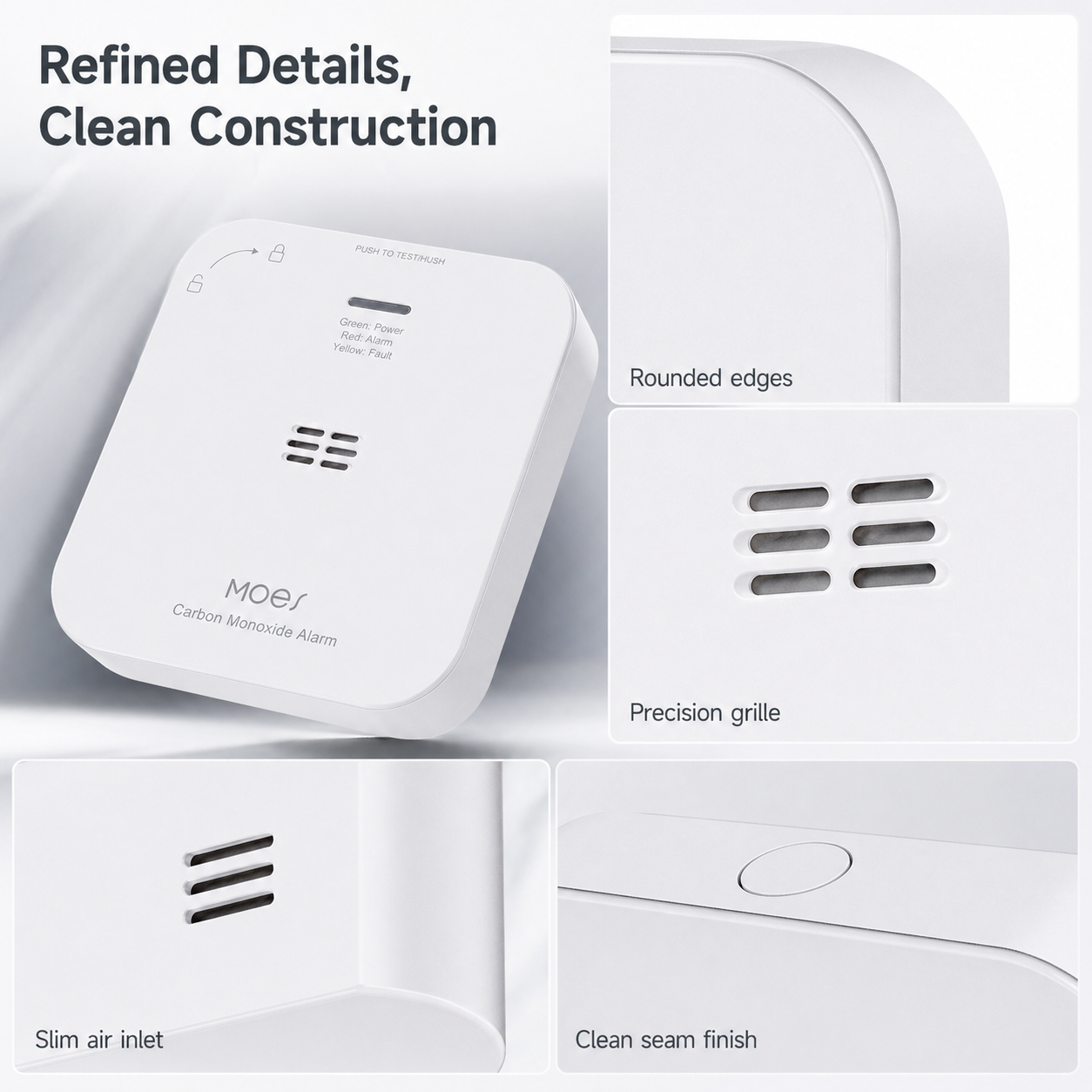 Zigbee Carbon Monoxide Detector Alarm smart irrigation product image 7