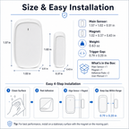 Zigbee Door & Window Sensor smart irrigation product image 8