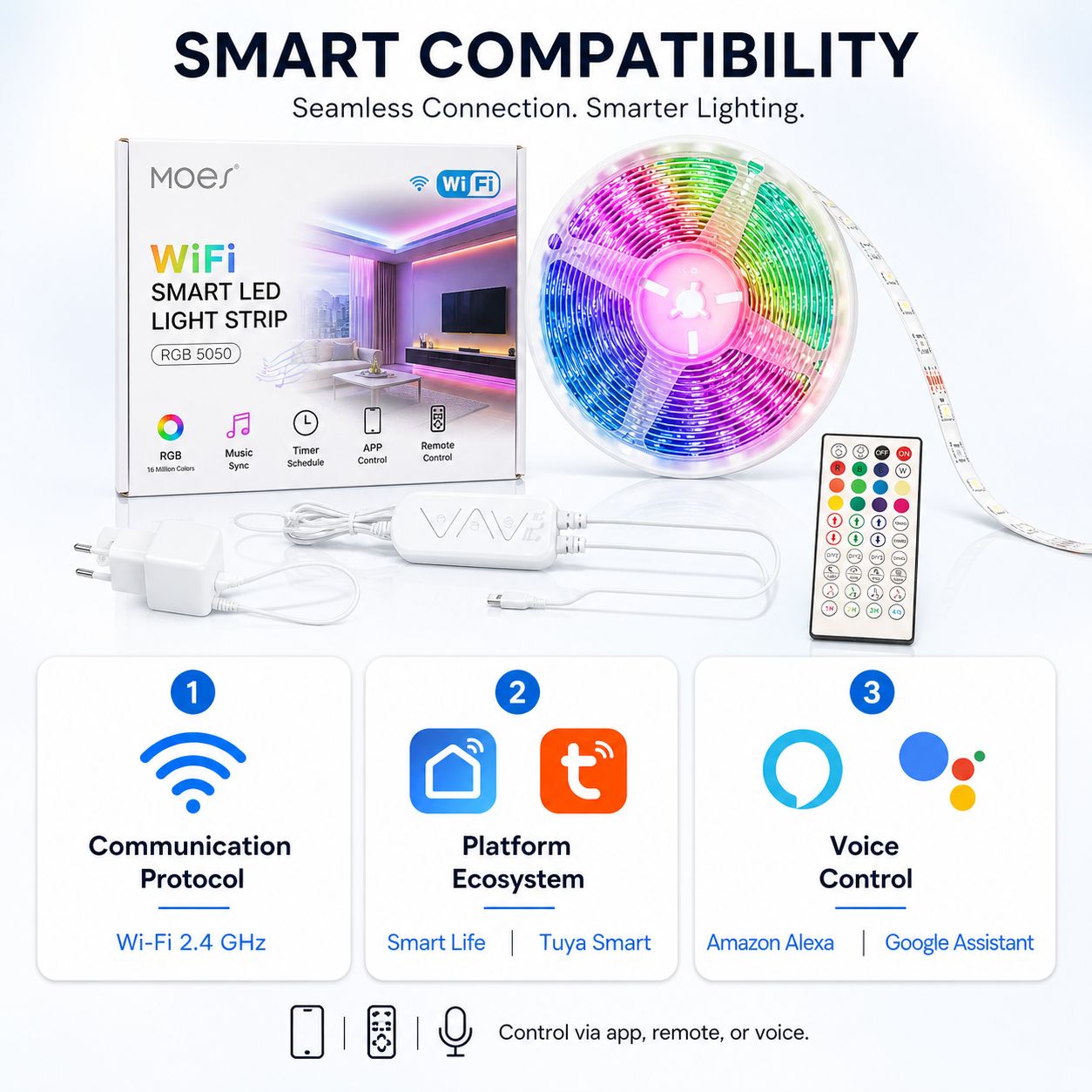 Zigbee RGB Downlight, 7W smart irrigation product image 9