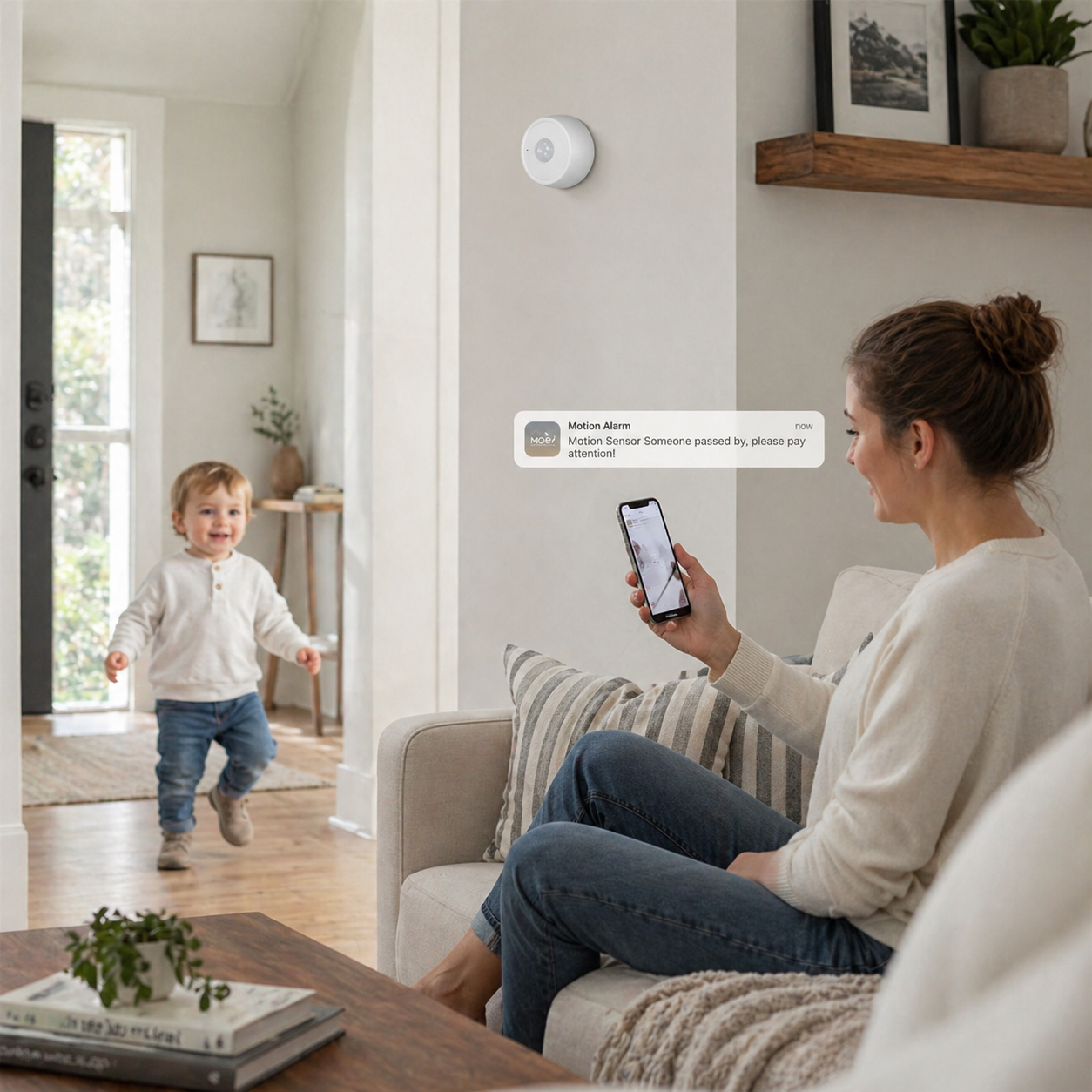 Zigbee PIR Motion Sensor smart irrigation product image 3