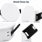 Zigbee Recessed mmWave Presence Sensor smart irrigation product image 7