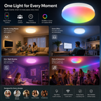 Zigbee RGB Ceiling Light, 23W smart irrigation product image 5
