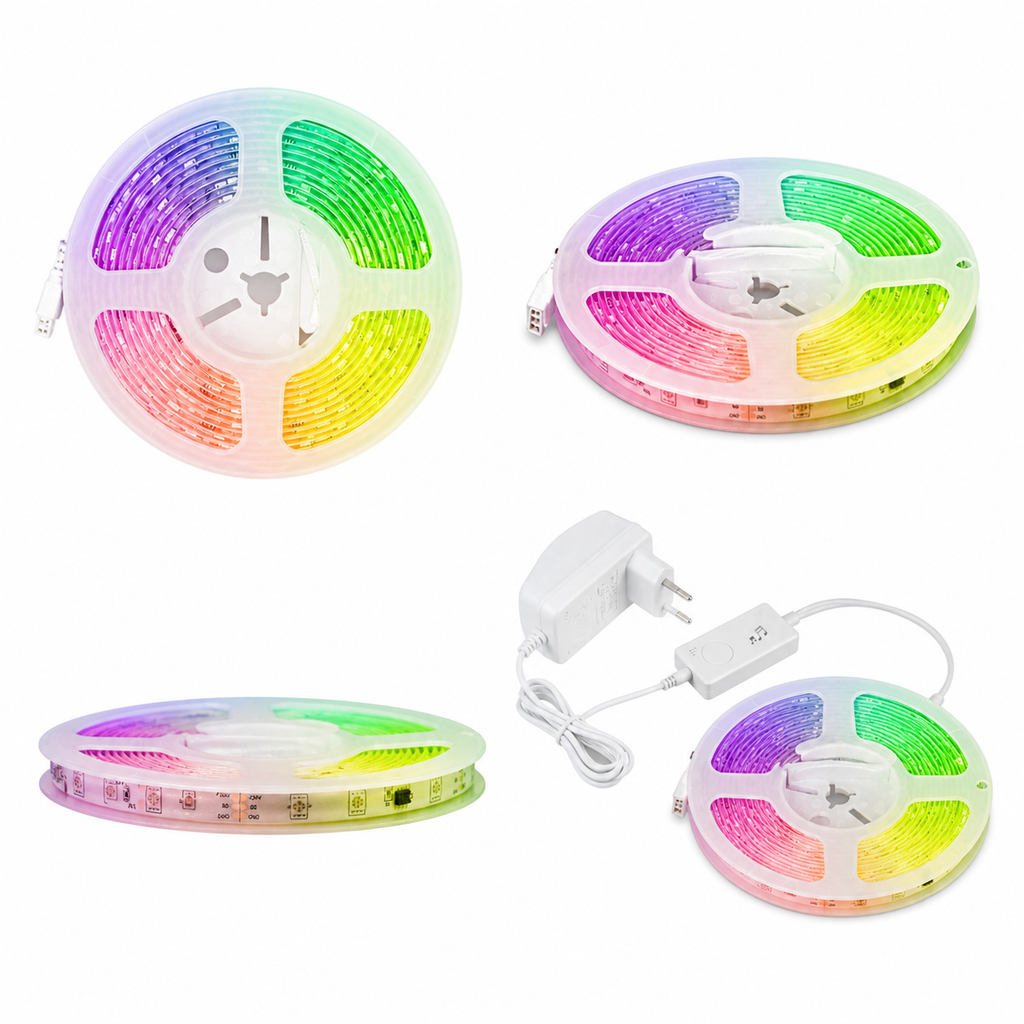 Zigbee RGB LED Strip Light Kit, 5M smart irrigation product image 2