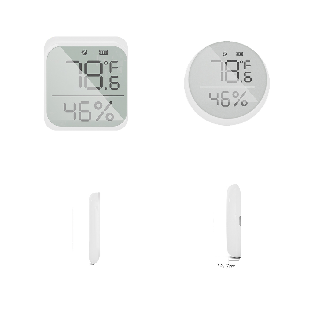 Zigbee Temperature & Humidity Sensor with LCD smart safety and security product image 2