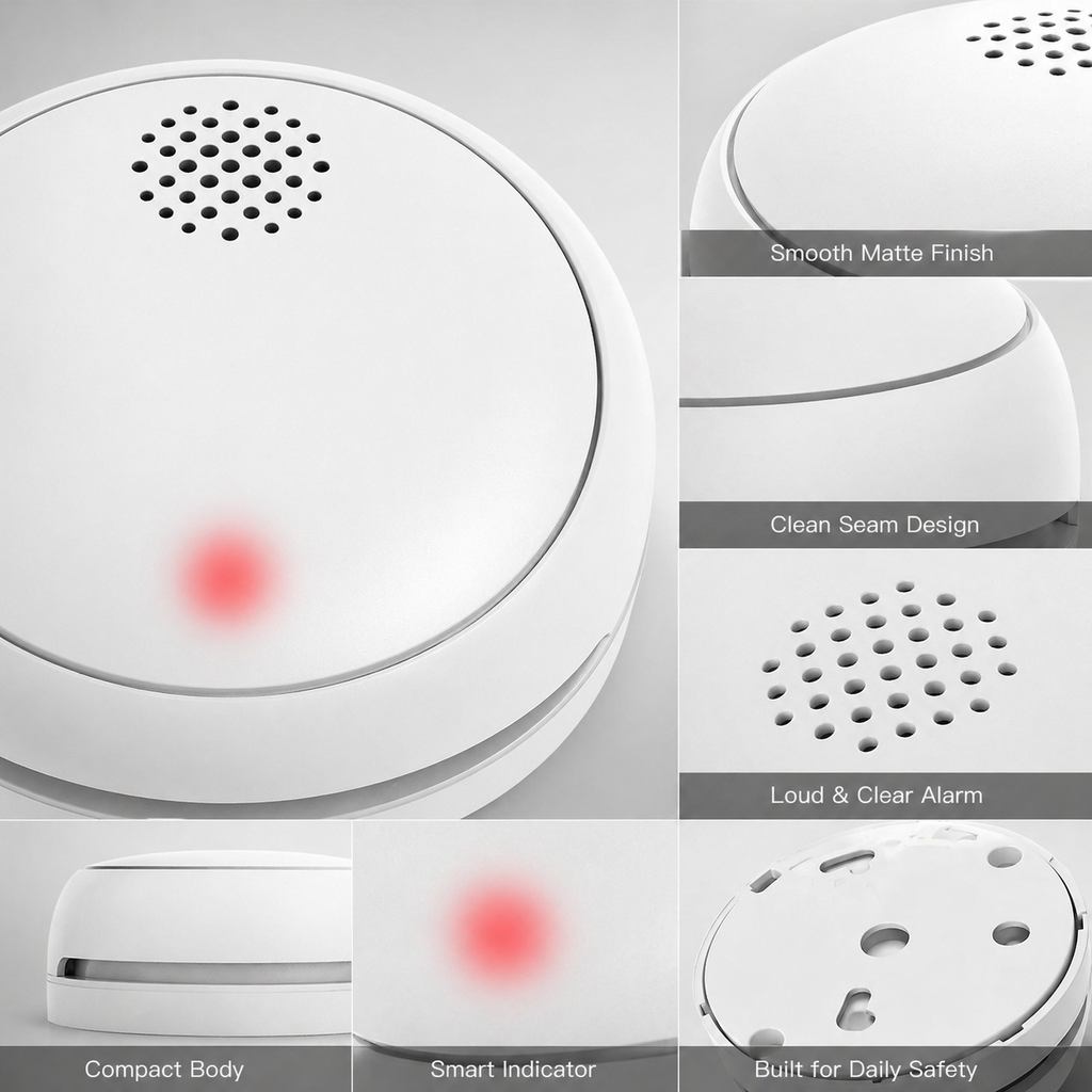 Zigbee Smoke Detector Alarm smart irrigation product image 7