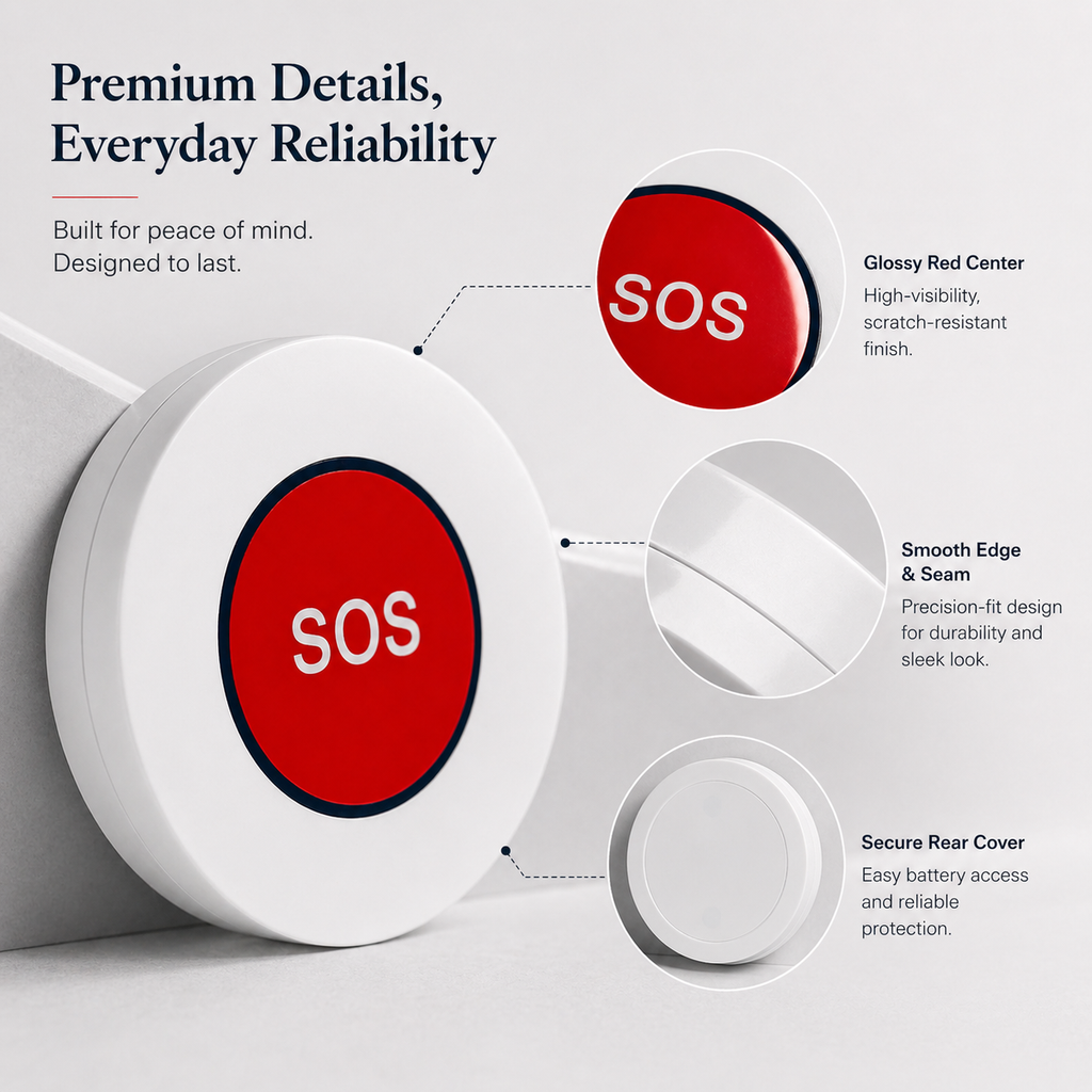 Zigbee SOS Emergency Button smart safety and security product image 7