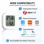Zigbee Temperature & Humidity Monitor smart safety and security product image 9