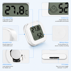 Zigbee Temperature & Humidity Monitor smart safety and security product image 7