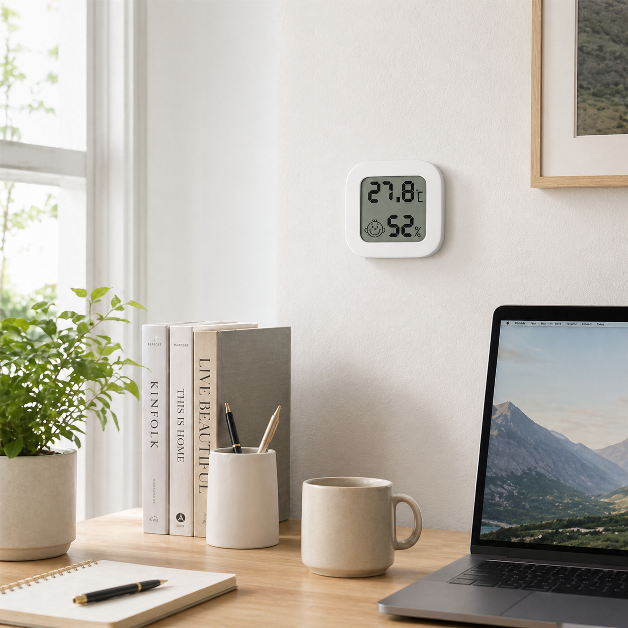 Zigbee Temperature & Humidity Monitor smart safety and security product image 4