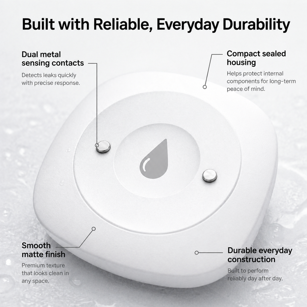 Zigbee Water Leak Sensor smart irrigation product image 7