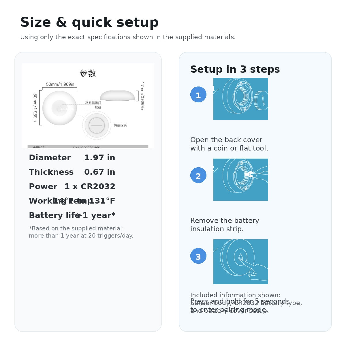 Zigbee IP66 Water Leak Sensor smart irrigation product image 8